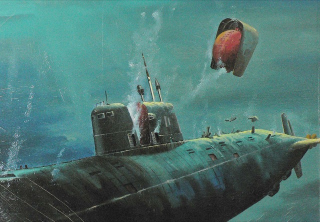 Спасательная камера подводной лодки Комсомолец