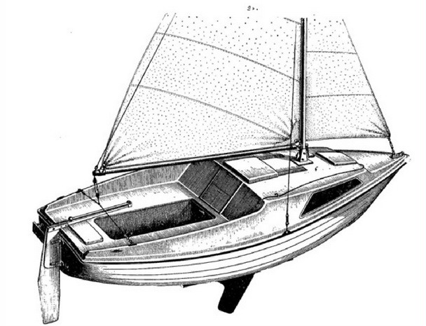 Общий вид яхты Ассоль