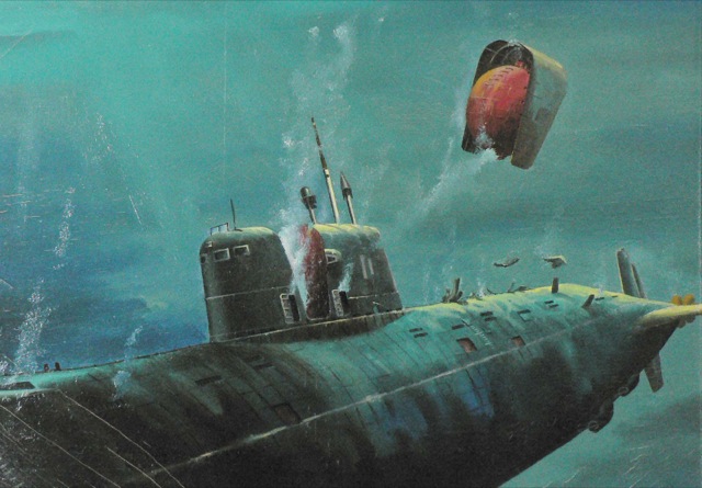 Спасательная камера подводной лодки Комсомолец