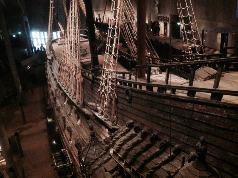 Корабль Васа в музее